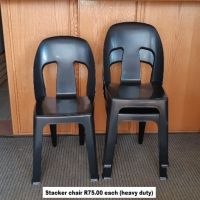 CH15- Chair stacker black R75.00 each